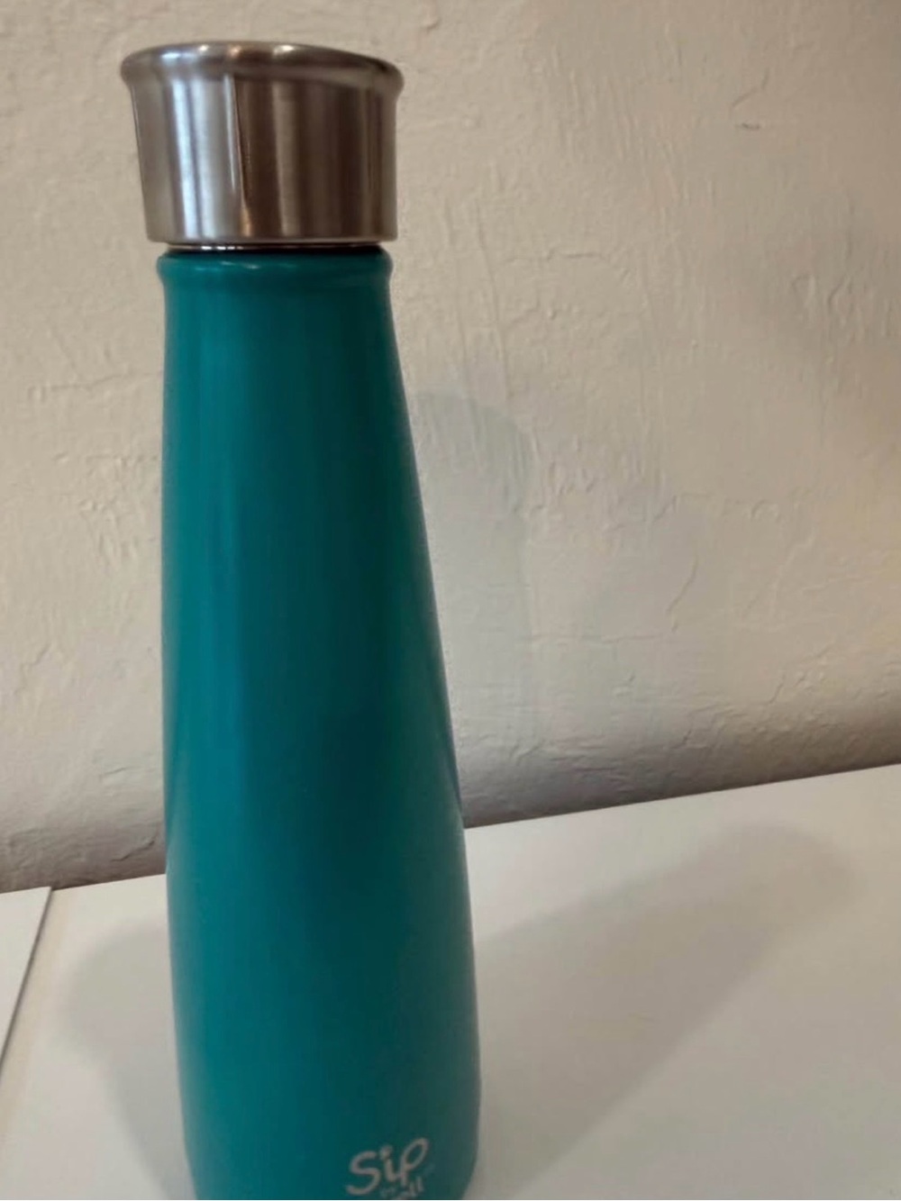 Sip by S’well stainless teal insulated water bottle